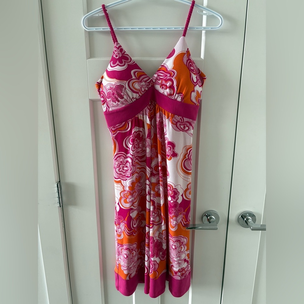 Vintage Suzy Shier V-Neck Midi Dress